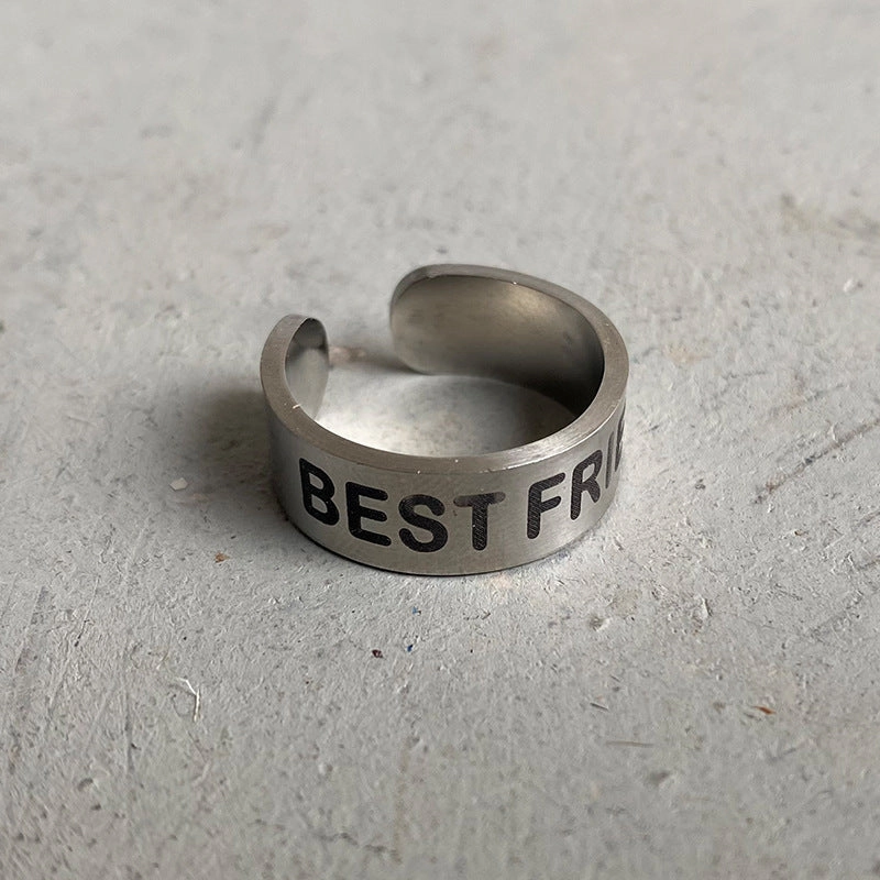Wholesale 2pair/pack Stainless Steel Western Bull Head Rings One Pack of Three
