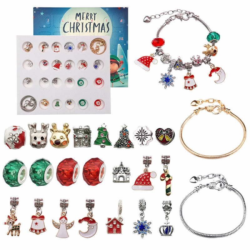 Wholesale 2PCS Christmas Creative Alloy Bracelet