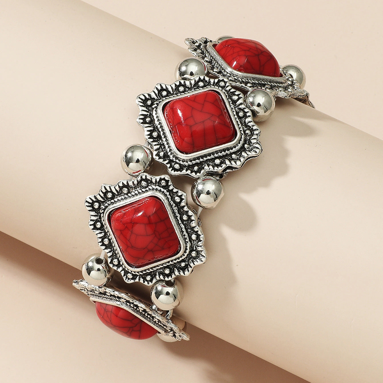 Wholesale 2PCS Vintage Bohemian Alloy Bracelet
