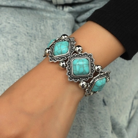 Wholesale 2PCS Vintage Bohemian Alloy Bracelet
