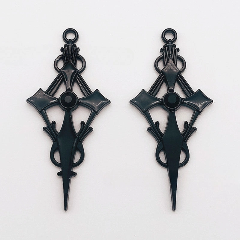 Wholesale 30PCS New Cross Sword DIY Zinc Alloy Pendant