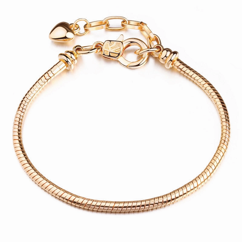 Wholesale 3mm Copper Silver Plated Bracelet Accessories