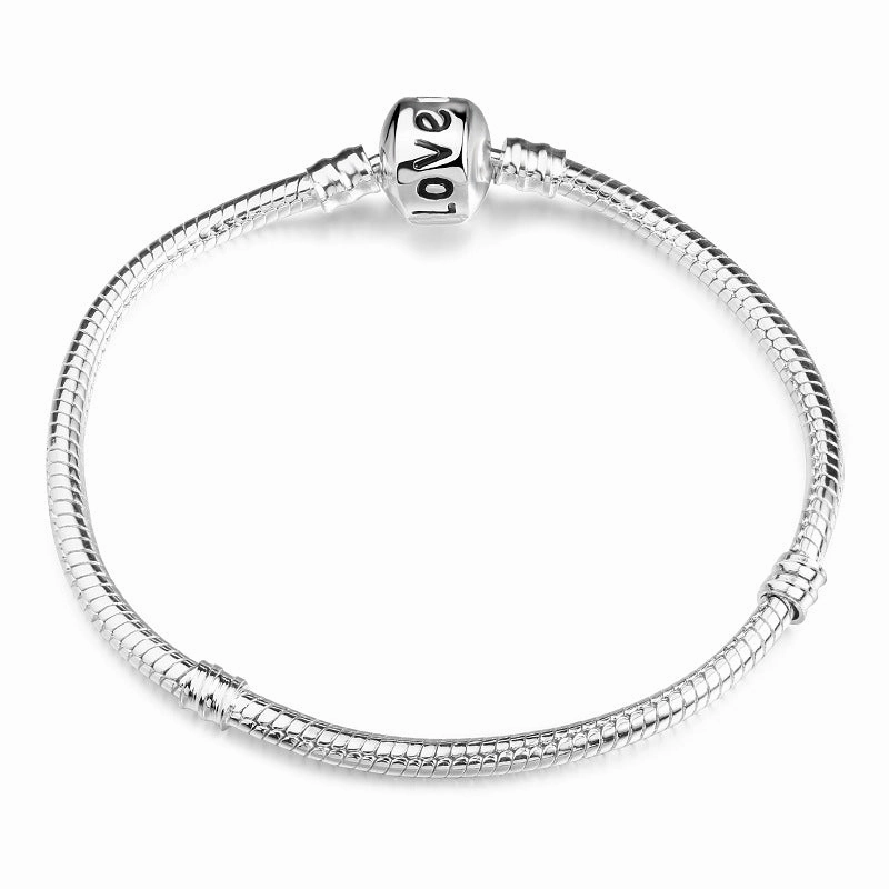 Wholesale 3mm Copper Silver Plated Bracelet Accessories