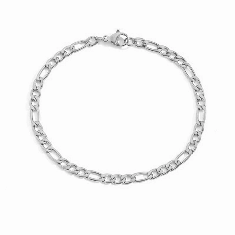 Wholesale 4MM/6mm Stainless Steel Chain Bracelets