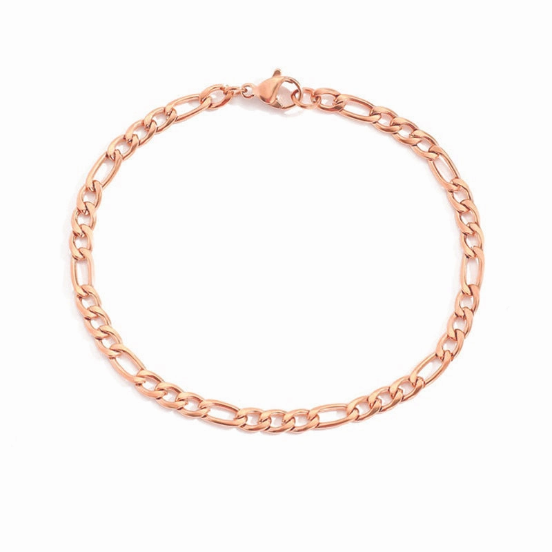 Wholesale 4MM/6mm Stainless Steel Chain Bracelets