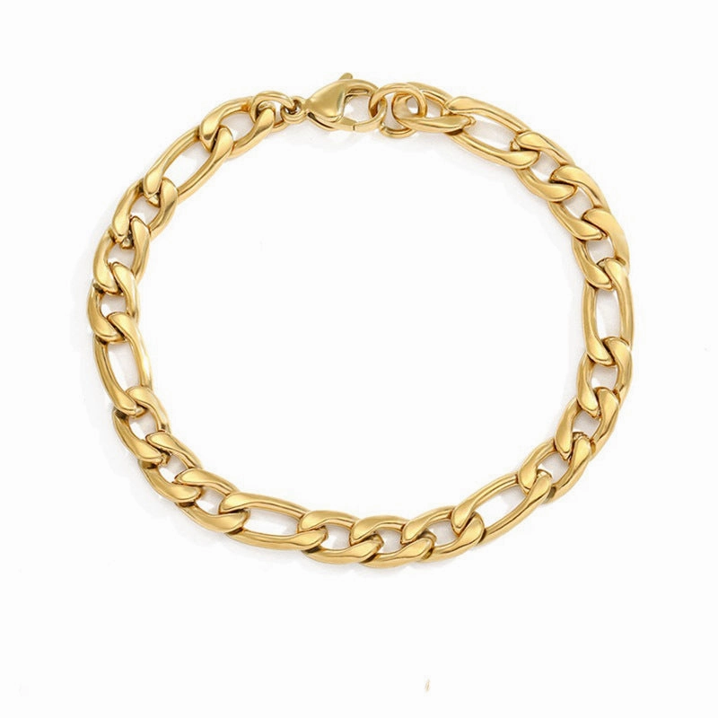 Wholesale 4MM/6mm Stainless Steel Chain Bracelets