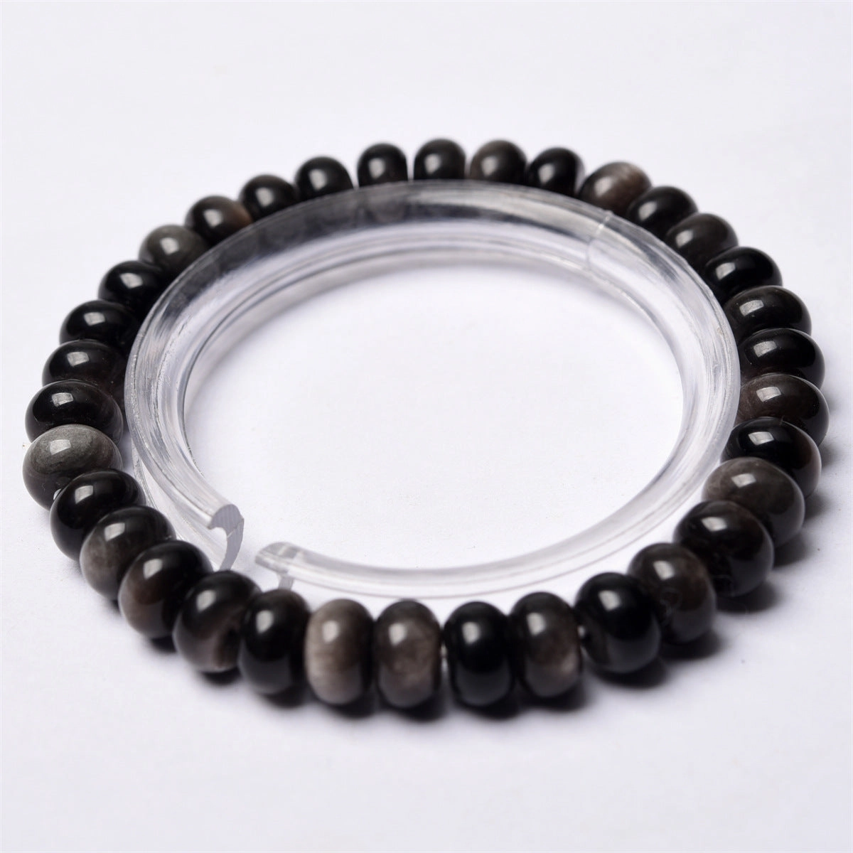 Wholesale  6mm natural stone abacus beads bracelet