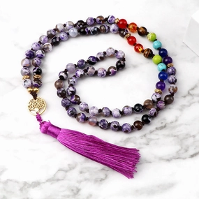 Wholesale 8mm Beaded Agate Stretch Tiger Eye Amethyst Bracelet