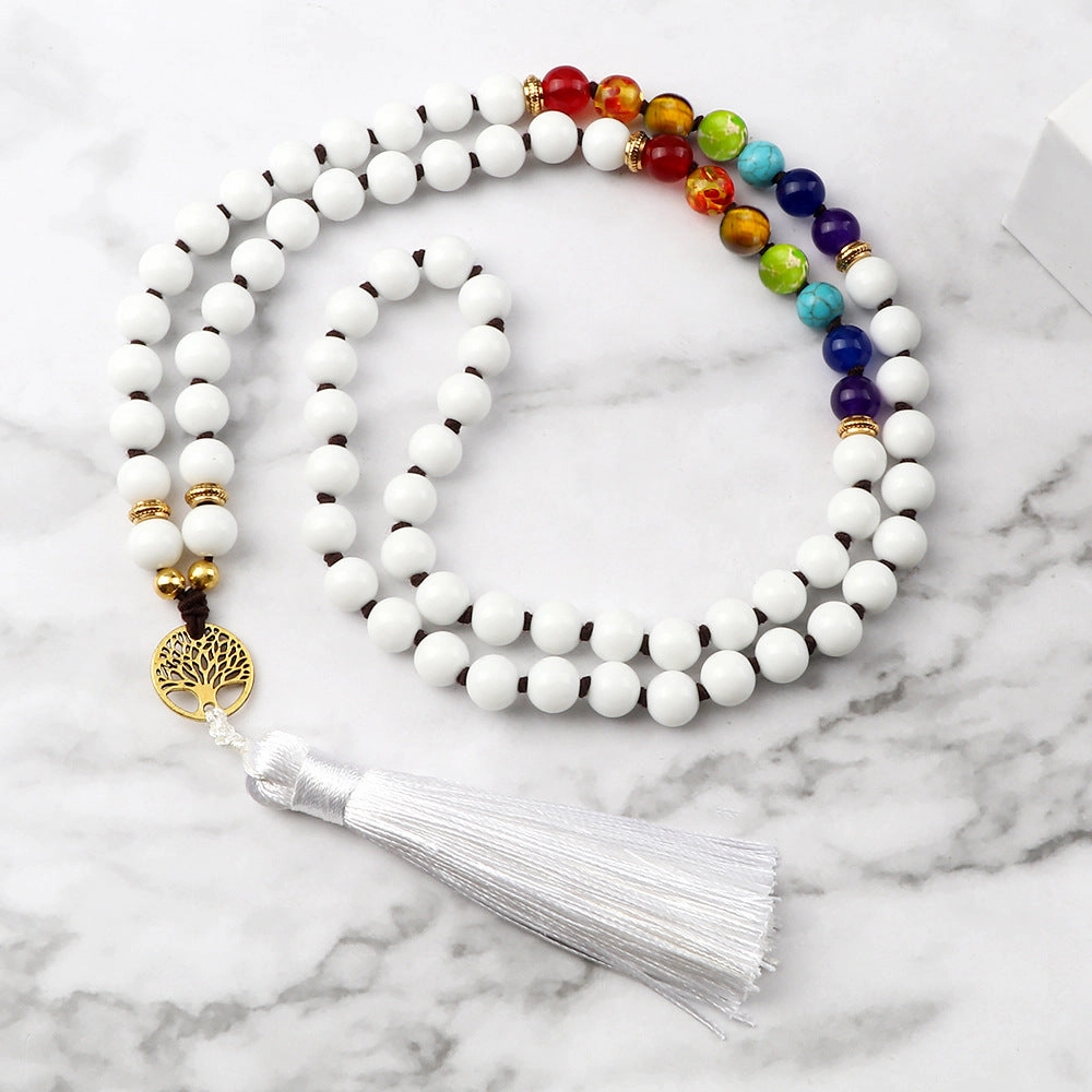 Wholesale 8mm Beaded Agate Stretch Tiger Eye Amethyst Bracelet