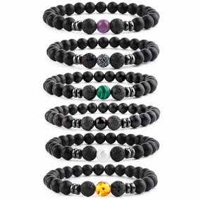 Wholesale 8mm Stone Bracelet