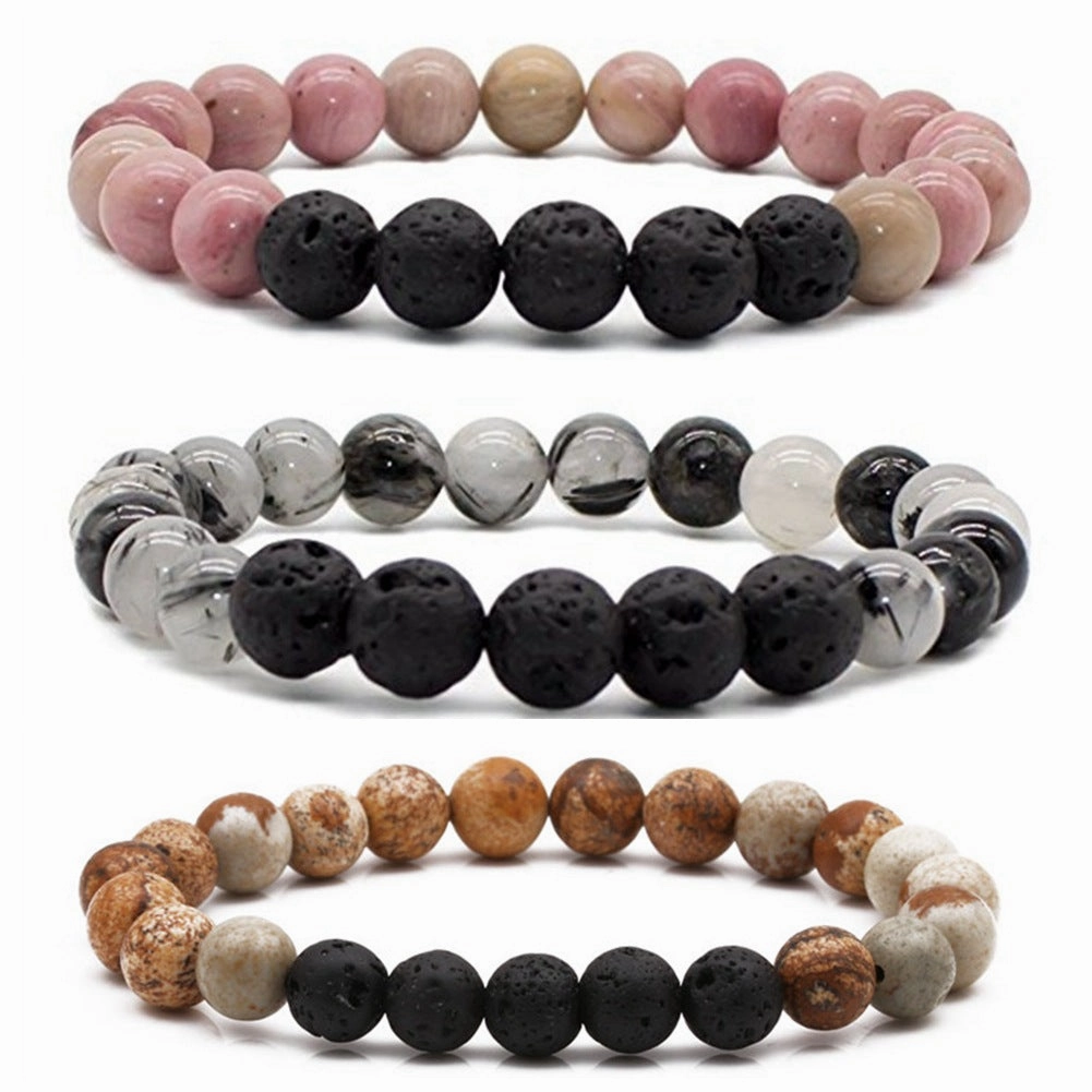 Wholesale 8mm Volcanic Stone Bracelets