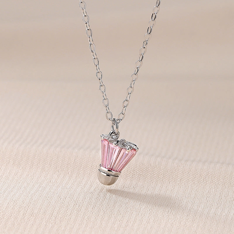 Wholesale 925 Silver Badminton Necklaces