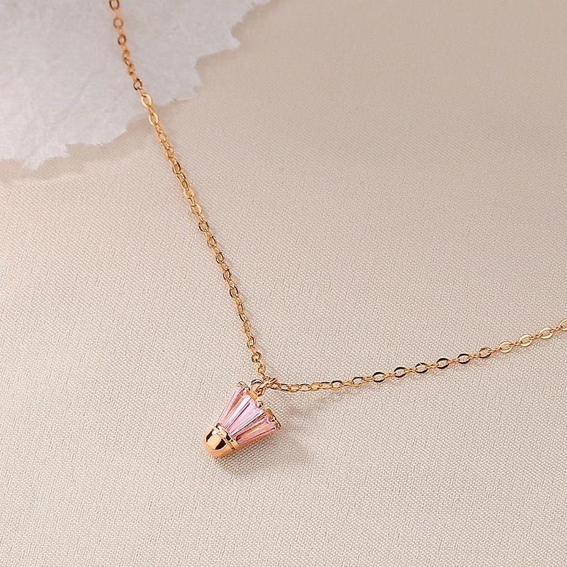 Wholesale 925 Silver Badminton Necklaces