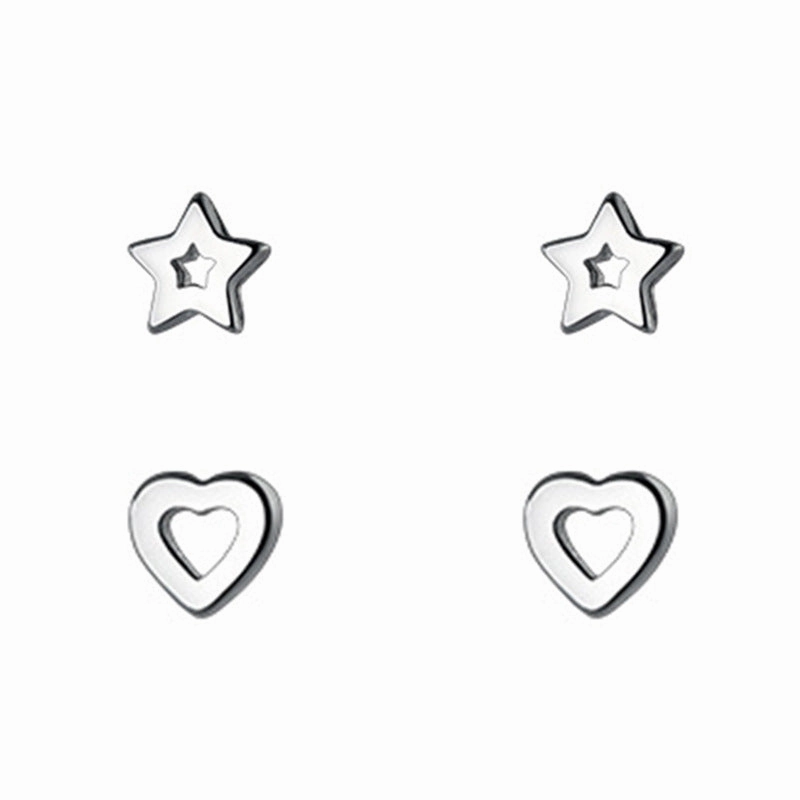 Wholesale 925 Silver Needle Mini Stealth Small Earrings
