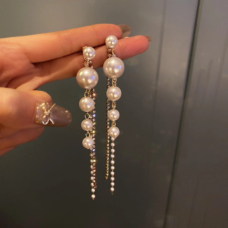 Wholesale 925 Silver Pin Vintage Earrings Pearl