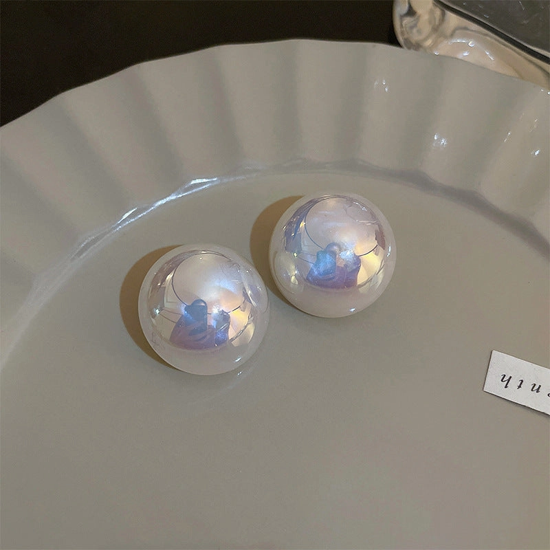 Wholesale 925 Silver Pin Vintage Earrings Pearl