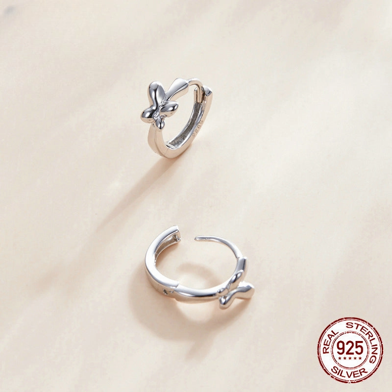Wholesale 925 Sterling Silver Butterfly Earrings