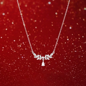 Wholesale 925 Sterling Silver Necklace Clavicle Chain