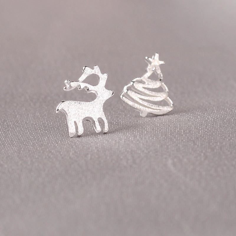 Wholesale 925 Sterling Silver Pin Mini Love Earrings