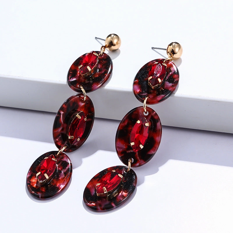 Wholesale Acrylic Diamond Earrings