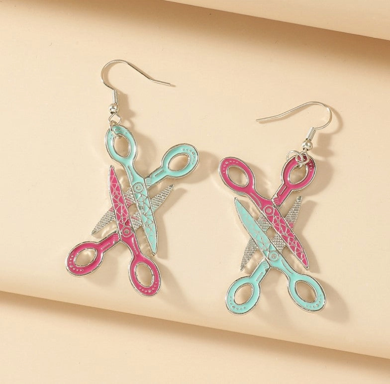 Wholesale Acrylic Fruit and Leaf Pendant Earrings
