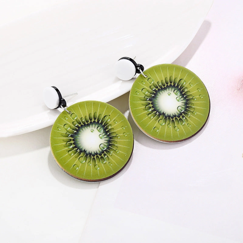 Wholesale Acrylic Fruit Earrings
