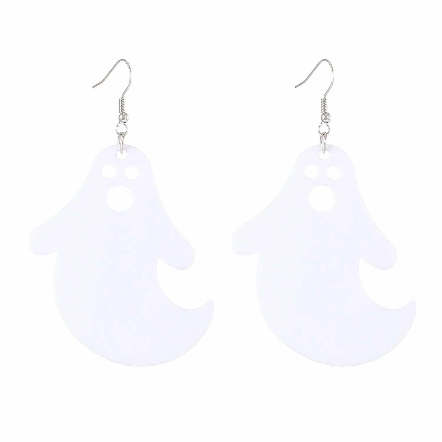 Wholesale Acrylic Gothic Dark Pumpkin Bat Skull Earrings