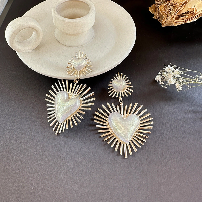 Wholesale Acrylic Love Earrings