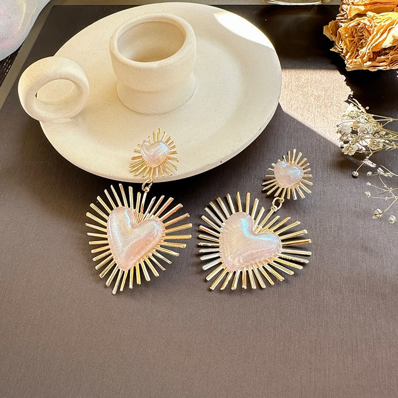 Wholesale Acrylic Love Earrings