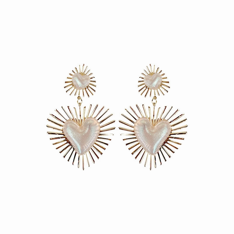 Wholesale Acrylic Love Earrings