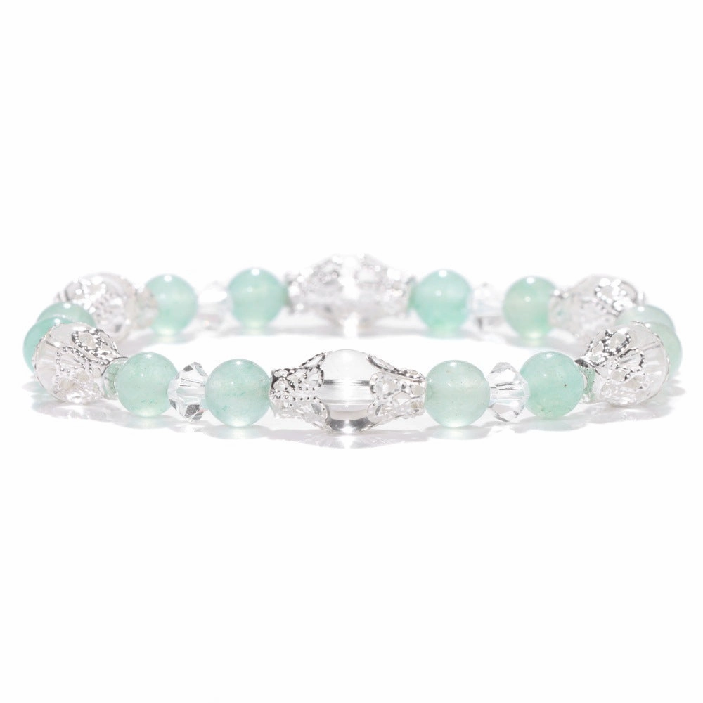 Wholesale Agate Crystal Elastic Cord Bracelet