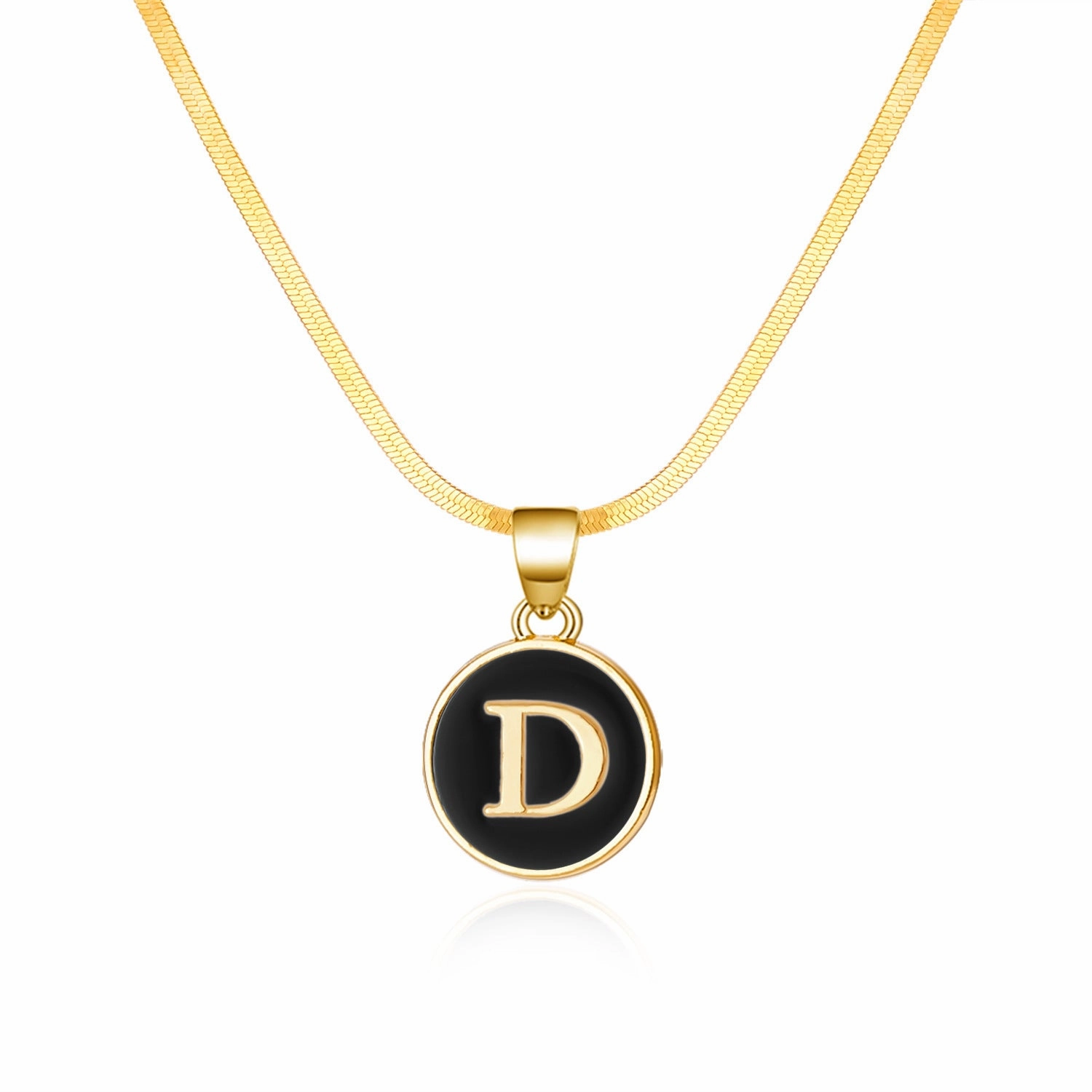 Wholesale Alloy 26 Letter Necklace
