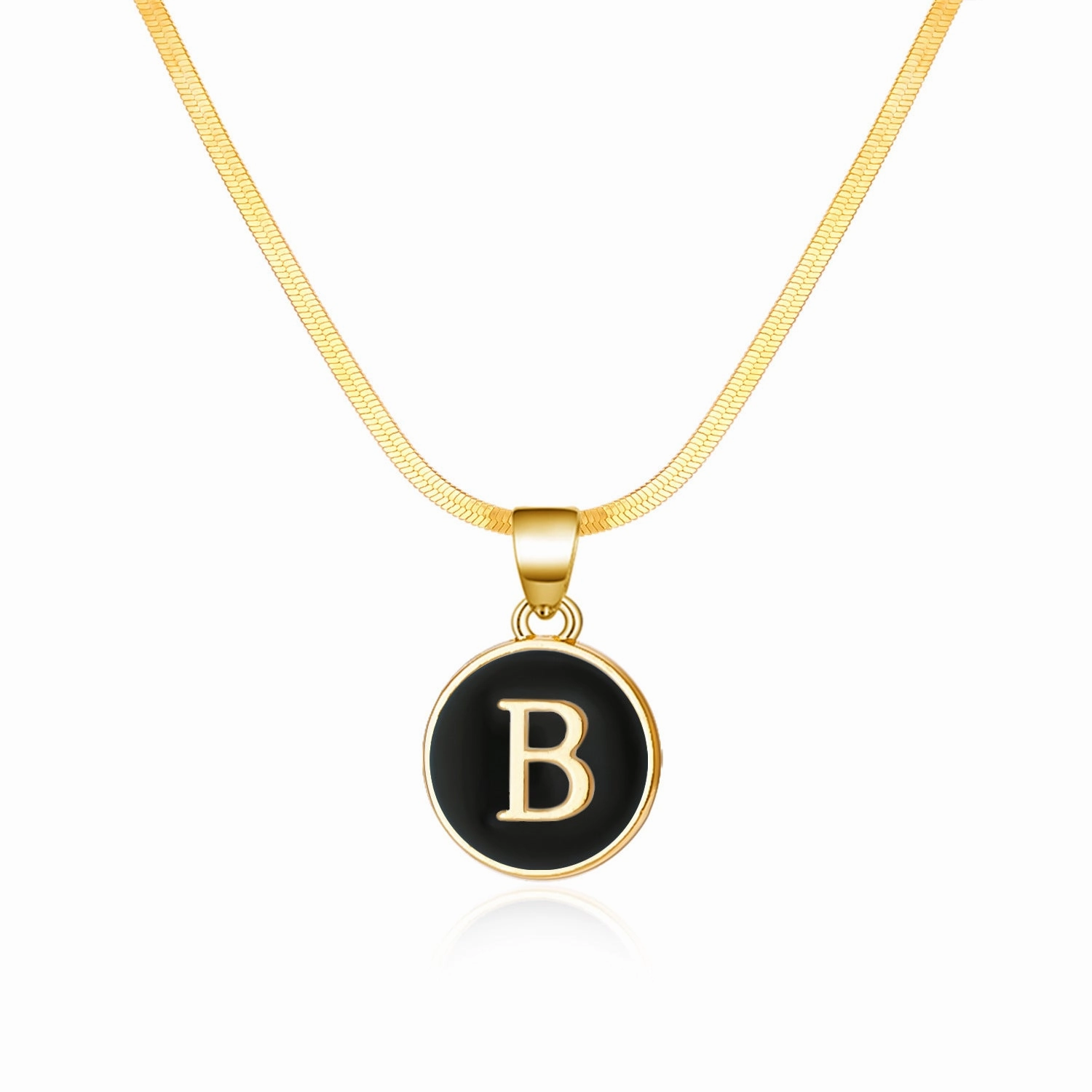 Wholesale Alloy 26 Letter Necklace