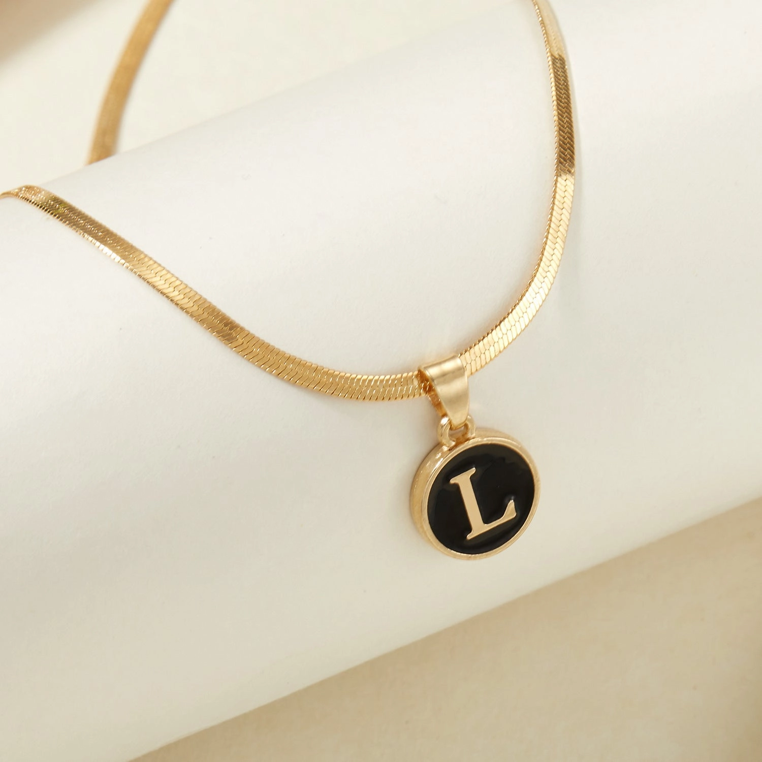 Wholesale Alloy 26 Letter Necklace