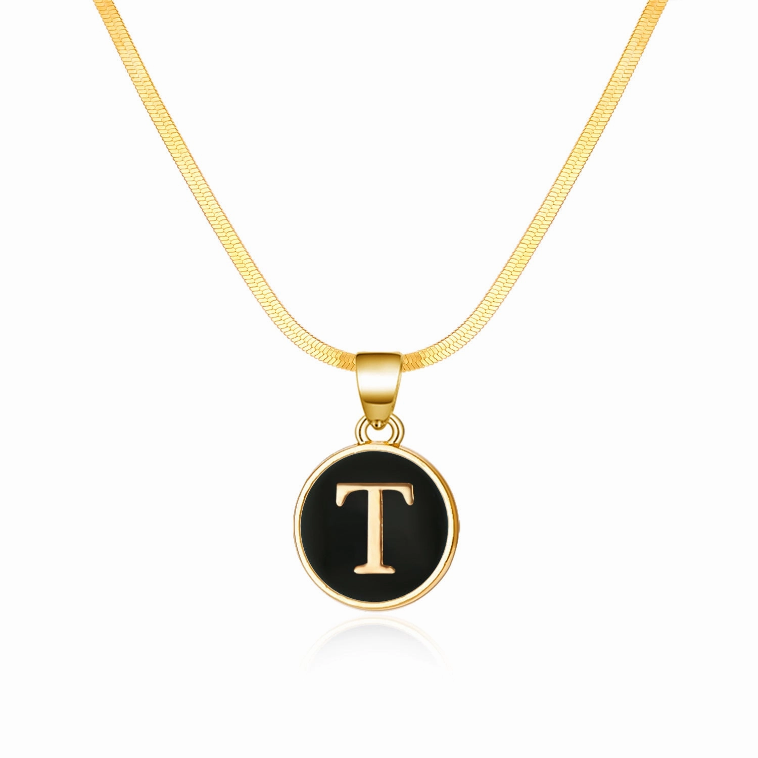Wholesale Alloy 26 Letter Necklace