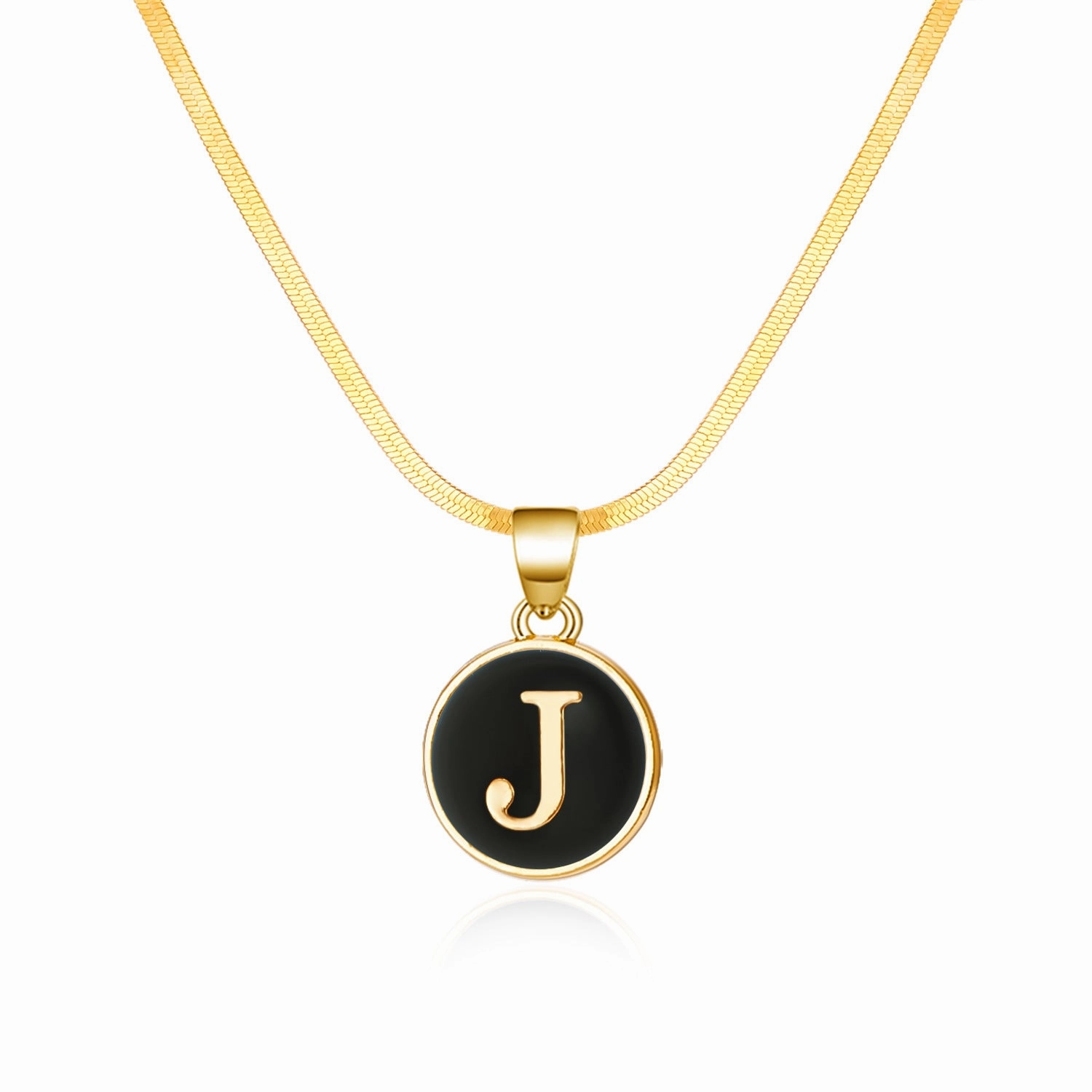 Wholesale Alloy 26 Letter Necklace
