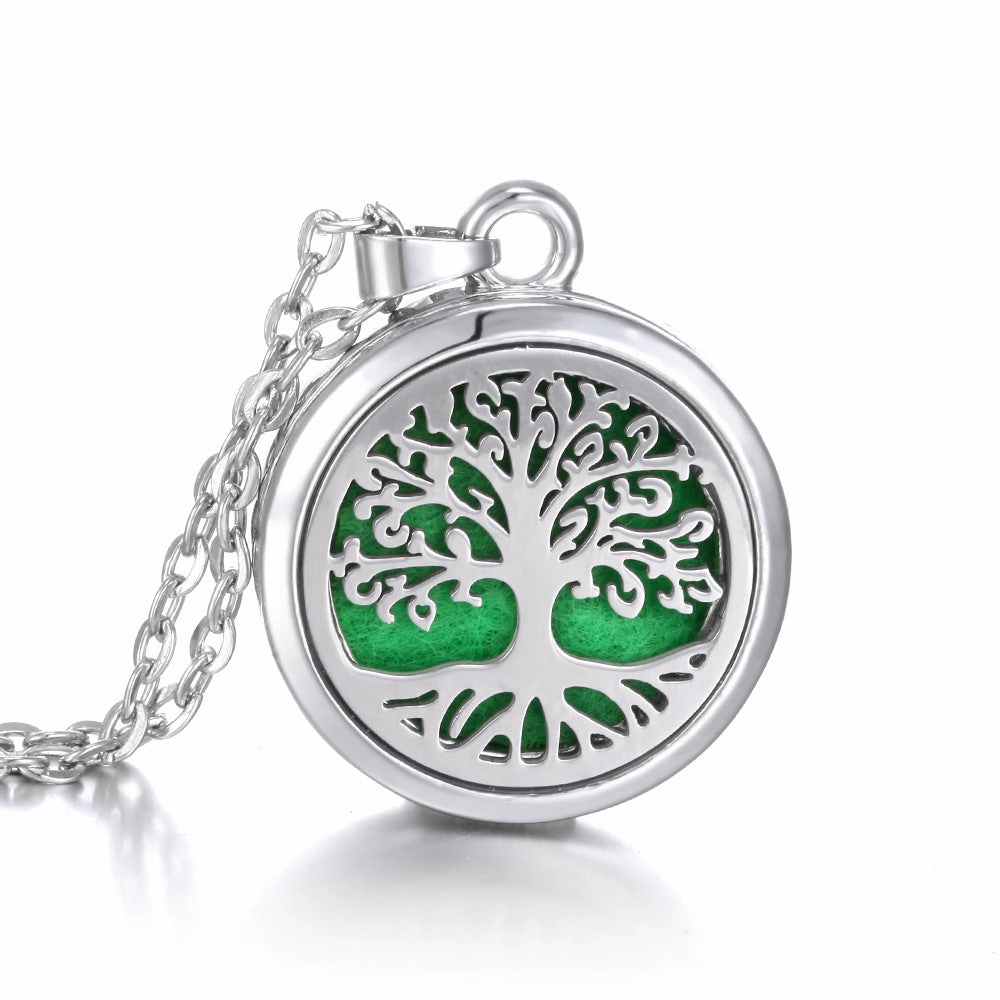 Wholesale Alloy Aromatherapy Necklace