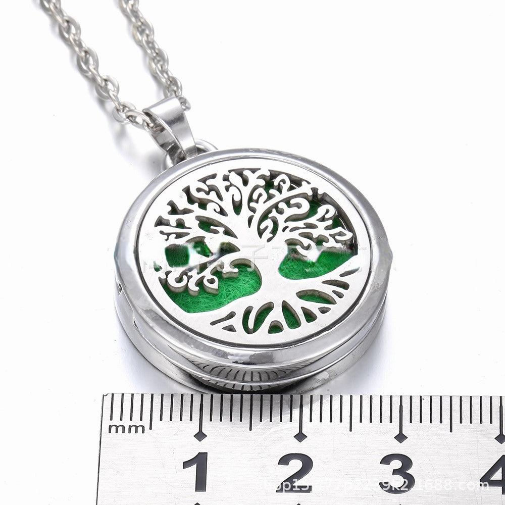 Wholesale Alloy Aromatherapy Necklace