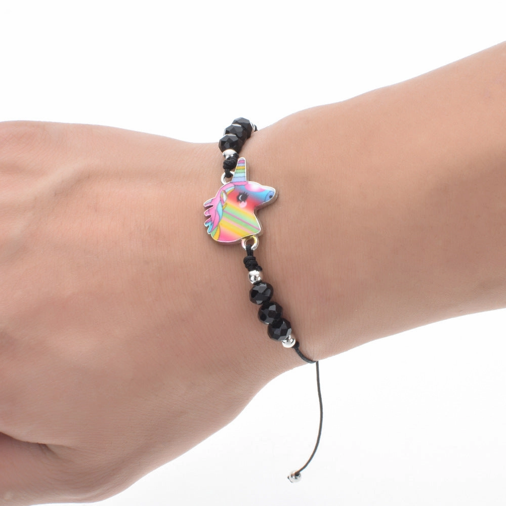 Wholesale Alloy Colored Crystal Bracelets