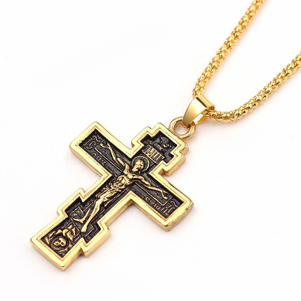Wholesale Alloy Cross Necklace