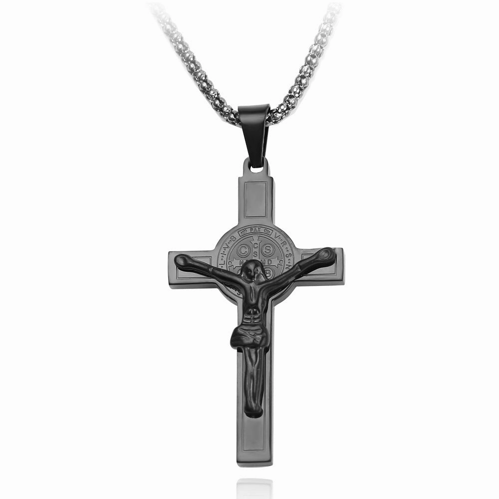 Wholesale Alloy Cross Necklace