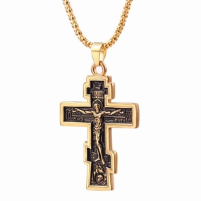 Wholesale Alloy Cross Necklace