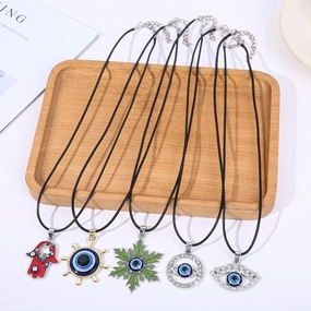 Wholesale Alloy Devil Eye Necklace