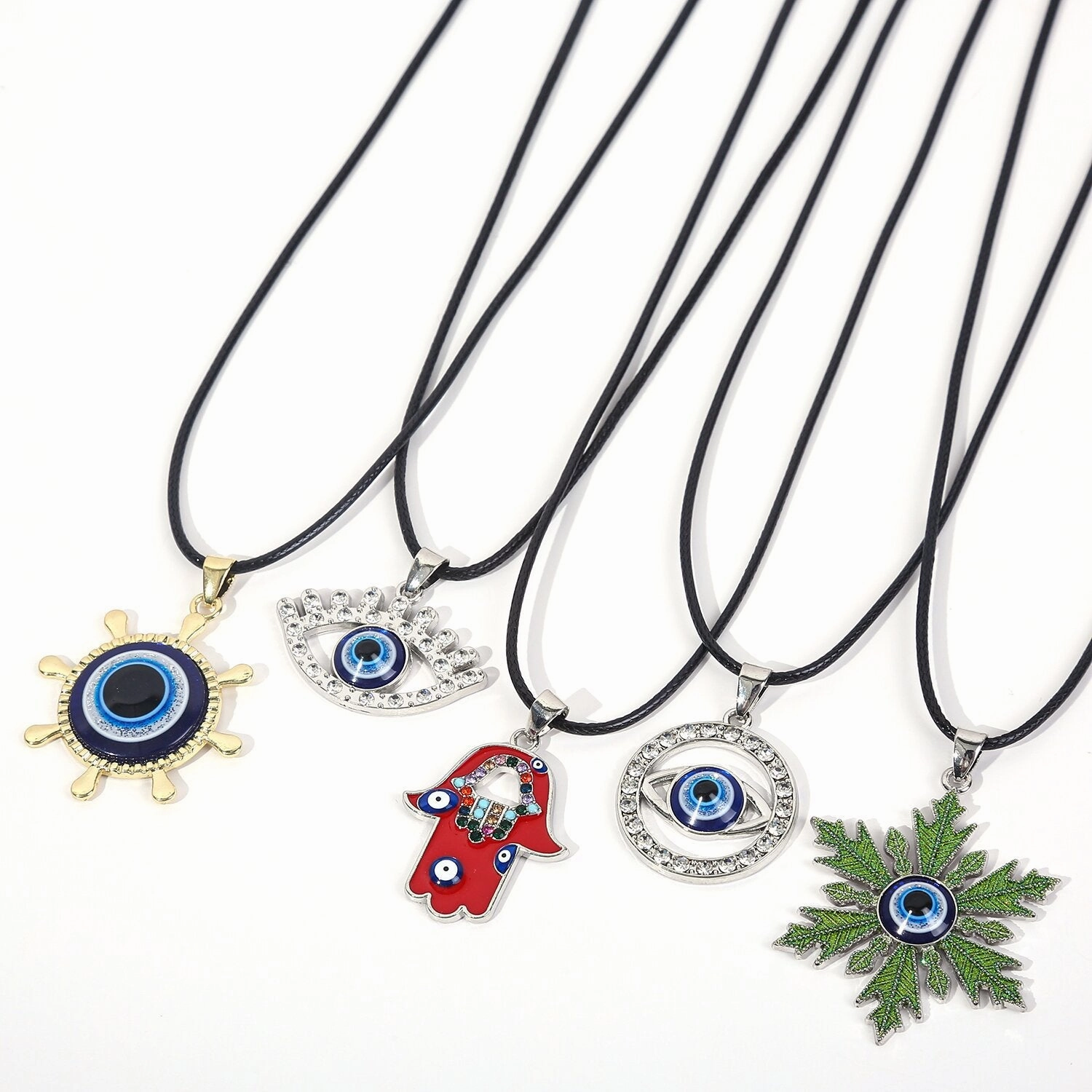 Wholesale Alloy Devil Eye Necklace