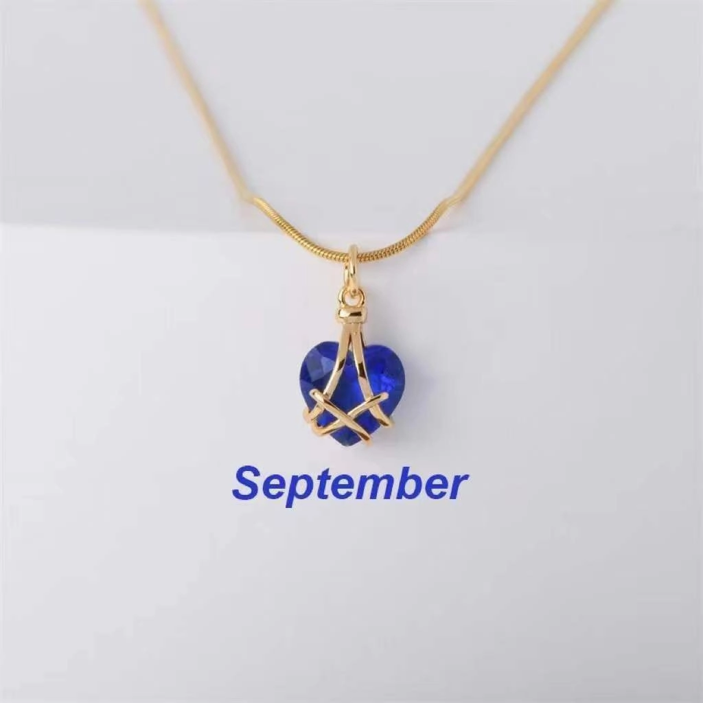 Wholesale Alloy Diamond Castle Love Necklace