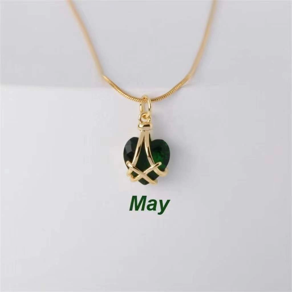Wholesale Alloy Diamond Castle Love Necklace