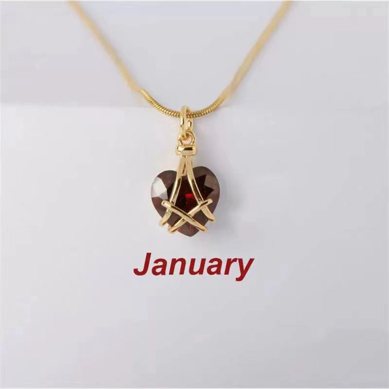 Wholesale Alloy Diamond Castle Love Necklace