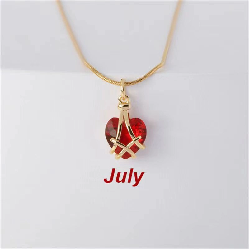 Wholesale Alloy Diamond Castle Love Necklace