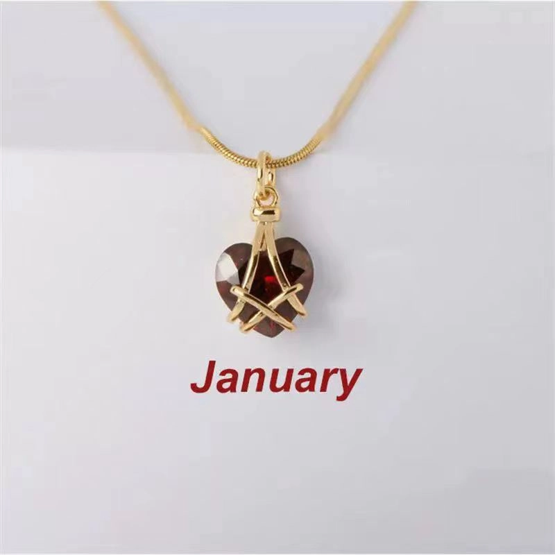 Wholesale Alloy Diamond Castle Love Necklace