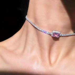 Wholesale Alloy Diamond Necklace